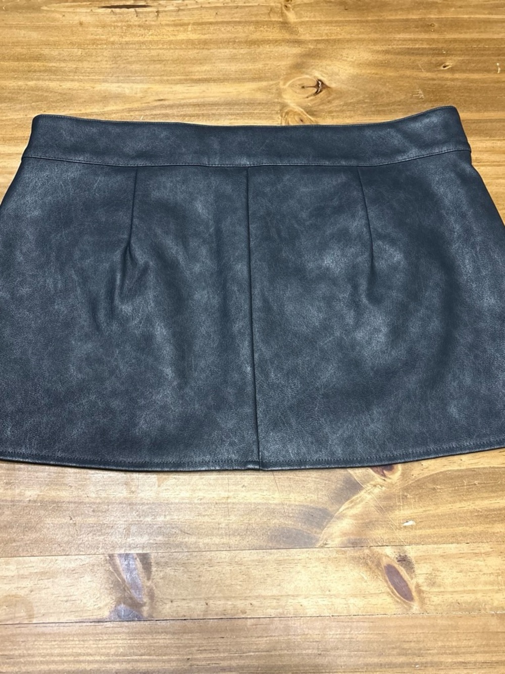 Edikted faux leather skirt